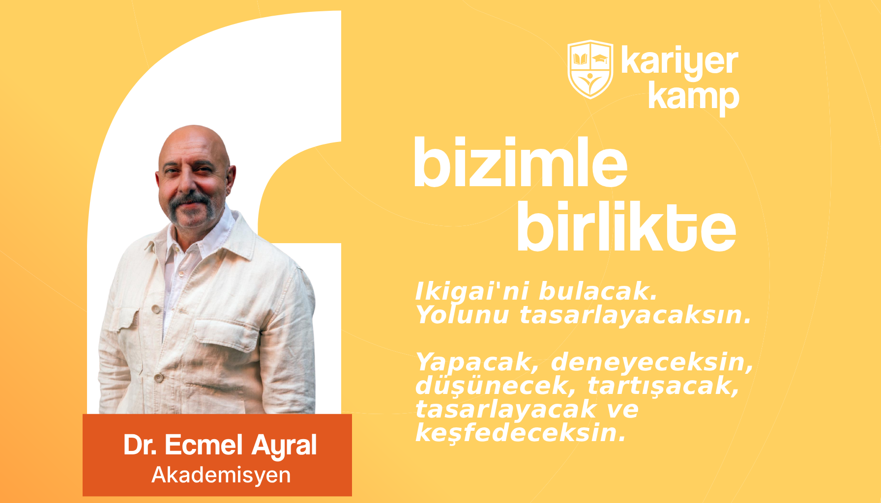 Dr. Ecmel Ayral diyor ki: Gel ve Kendini Tercih Et
